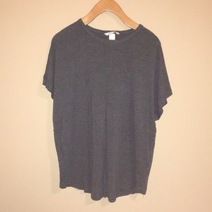 Gray H&M basic tee
